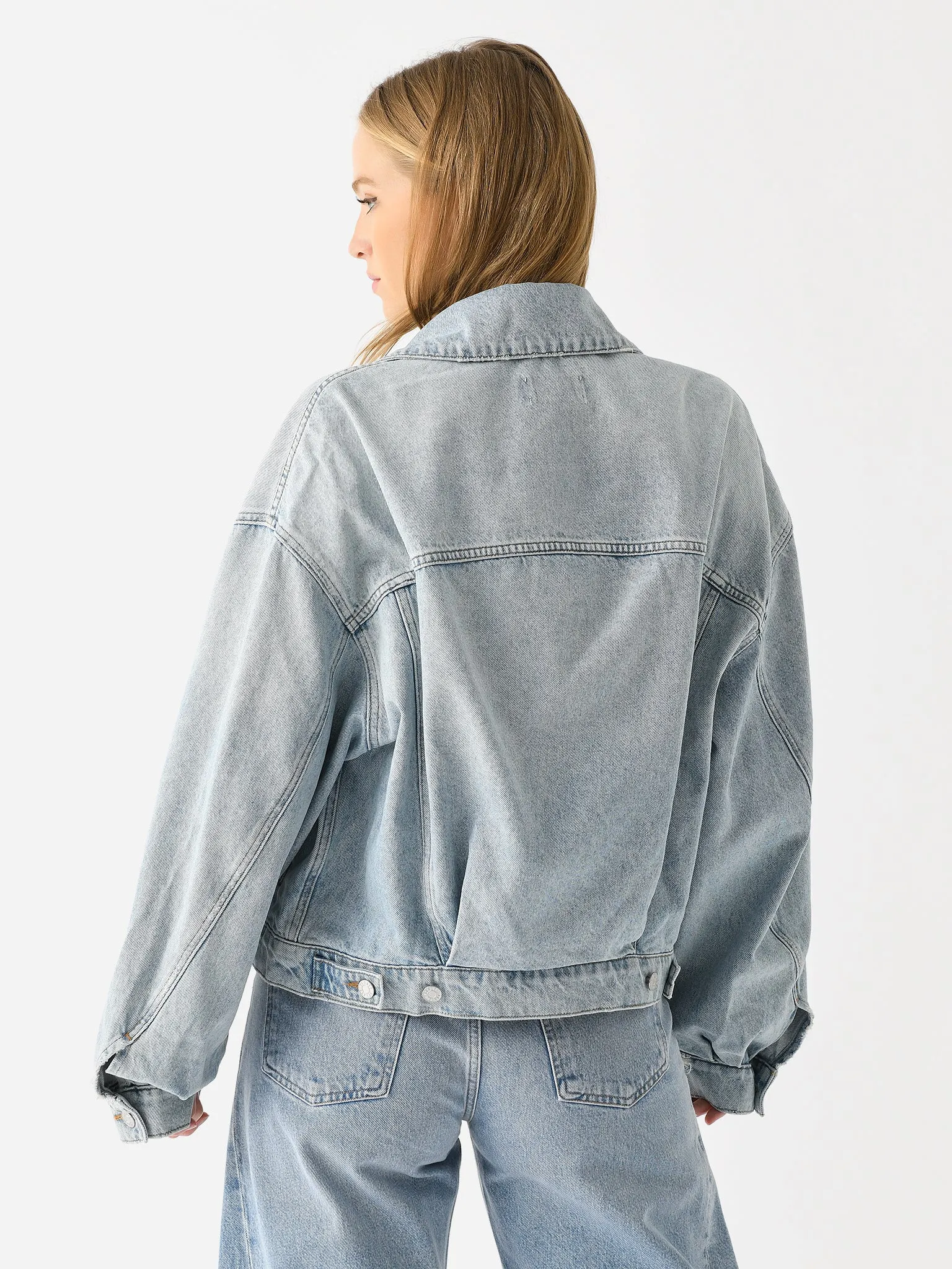 Agolde Women's Dalton Balloon Denim Jacket