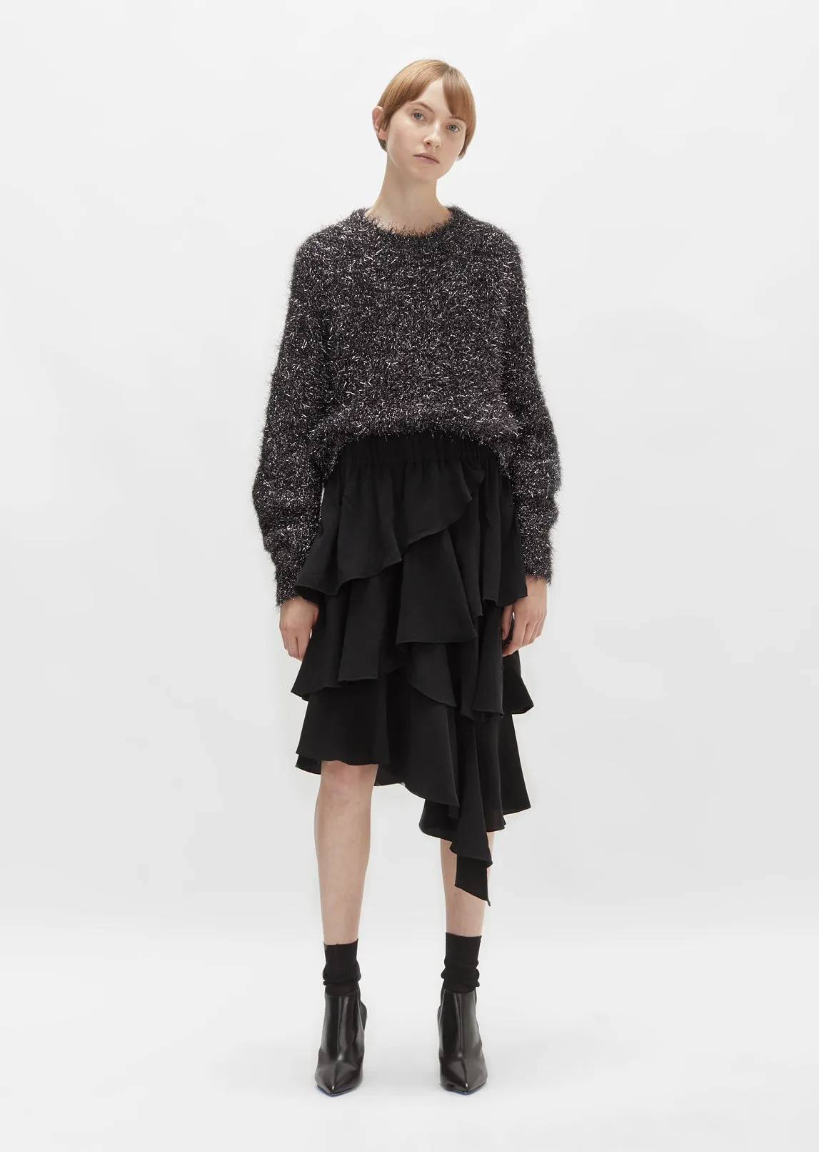 Ben Furry Lurex Sweater