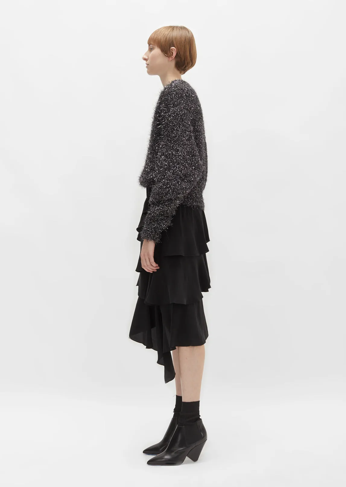 Ben Furry Lurex Sweater