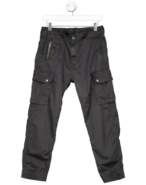 Diesel Black Cargo Track Pants W28