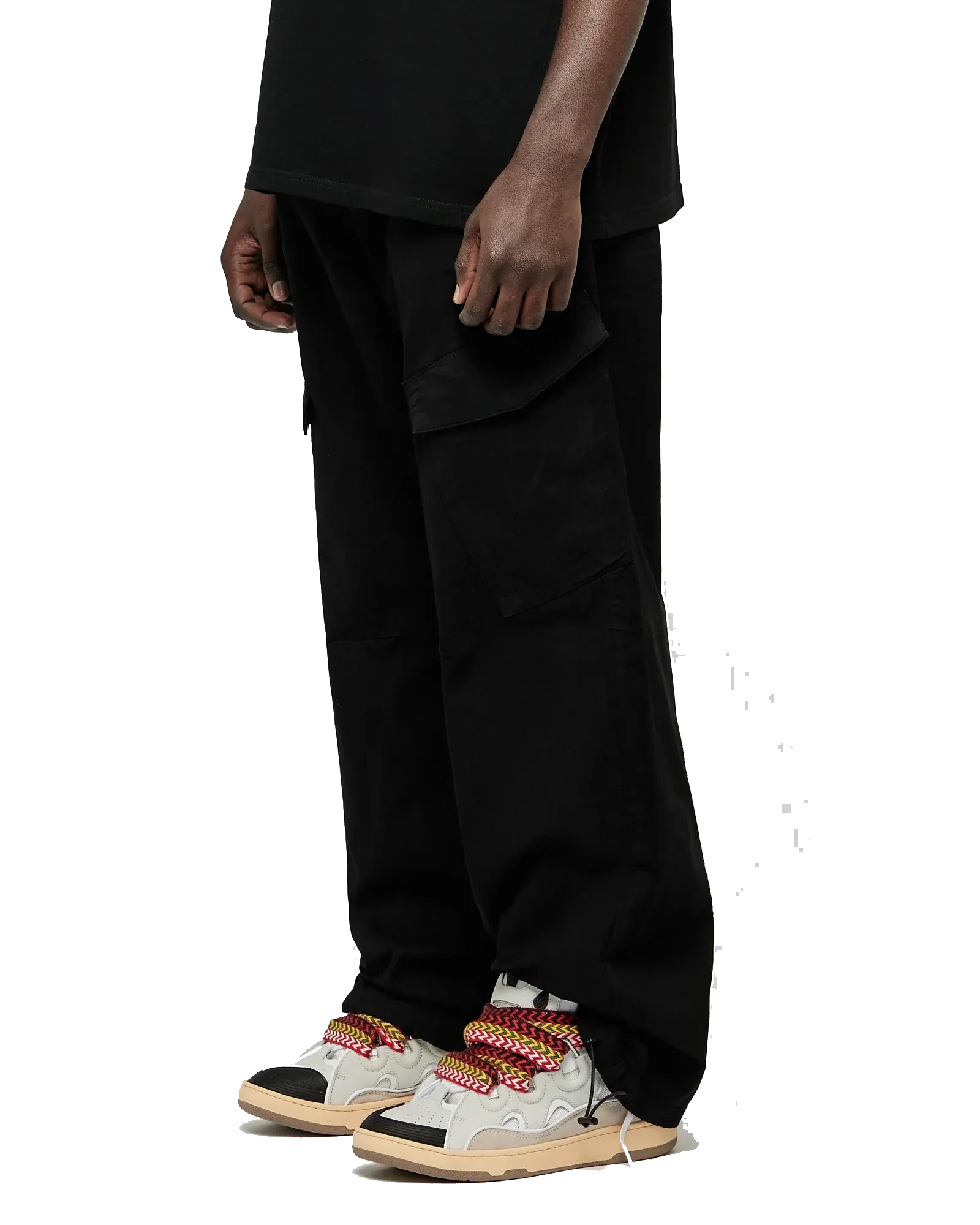 EightyFive Wide Cargo Pants black (Parachute Pants V2)