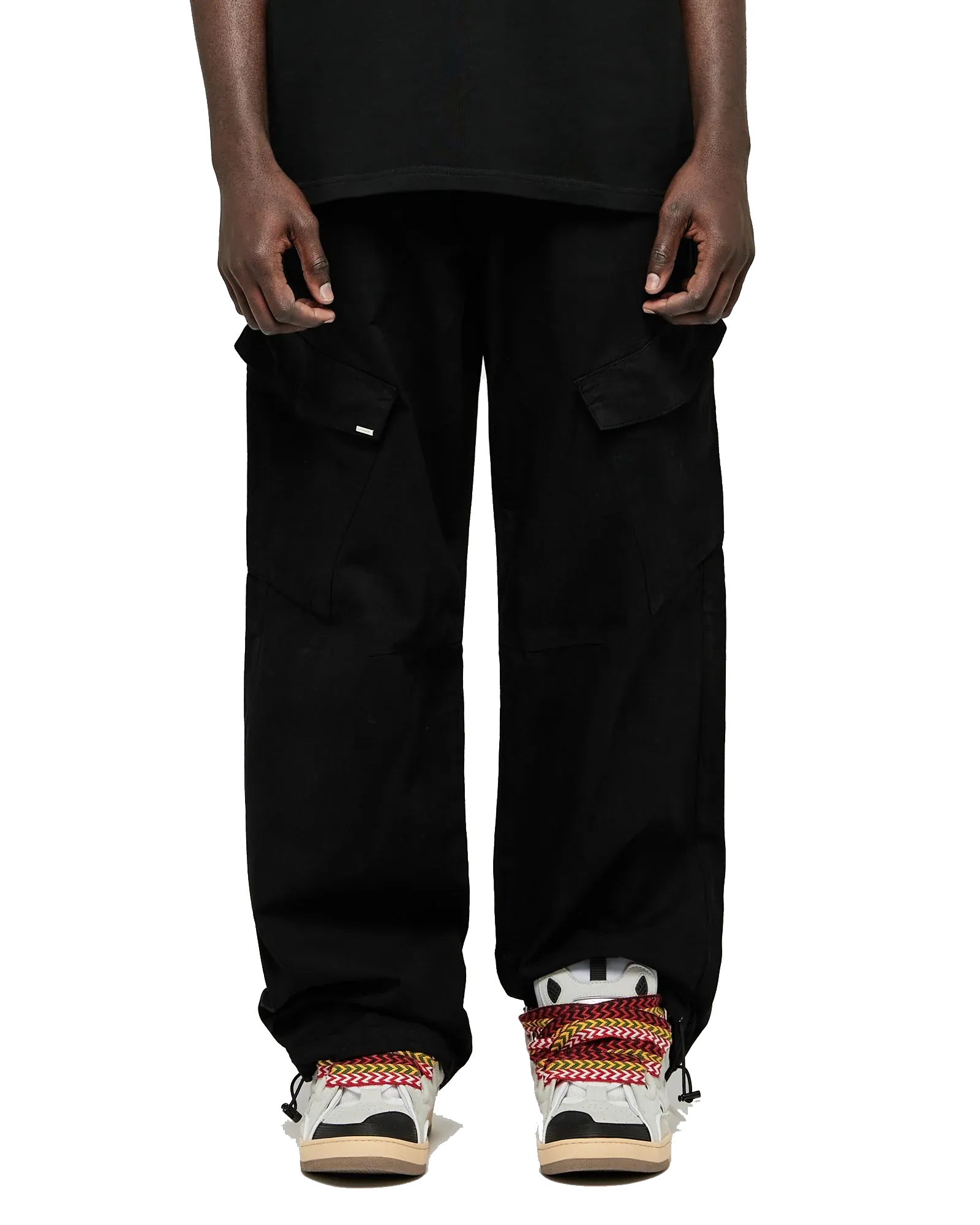 EightyFive Wide Cargo Pants black (Parachute Pants V2)