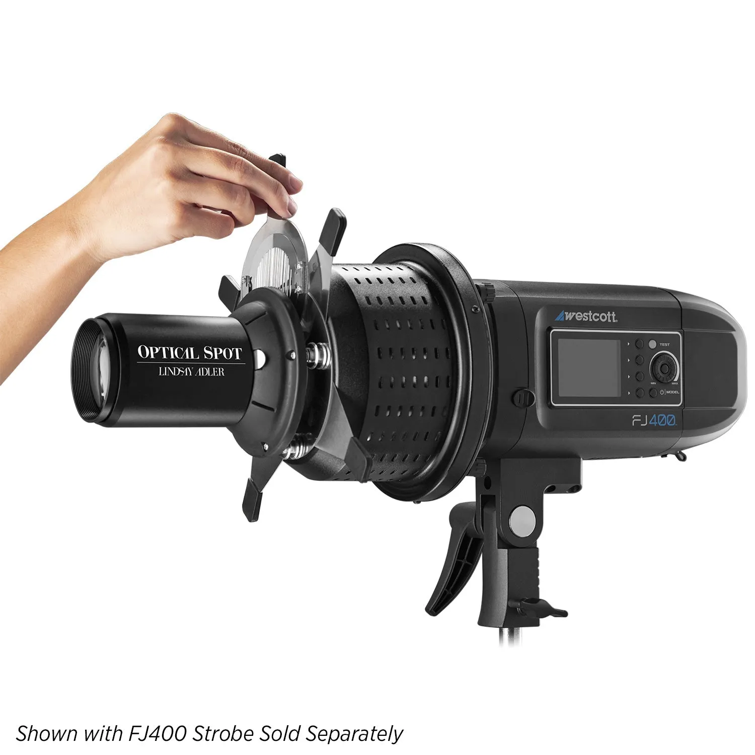 Optical Spot by Lindsay Adler (Elinchrom, 150mm f/3.5 Lens)