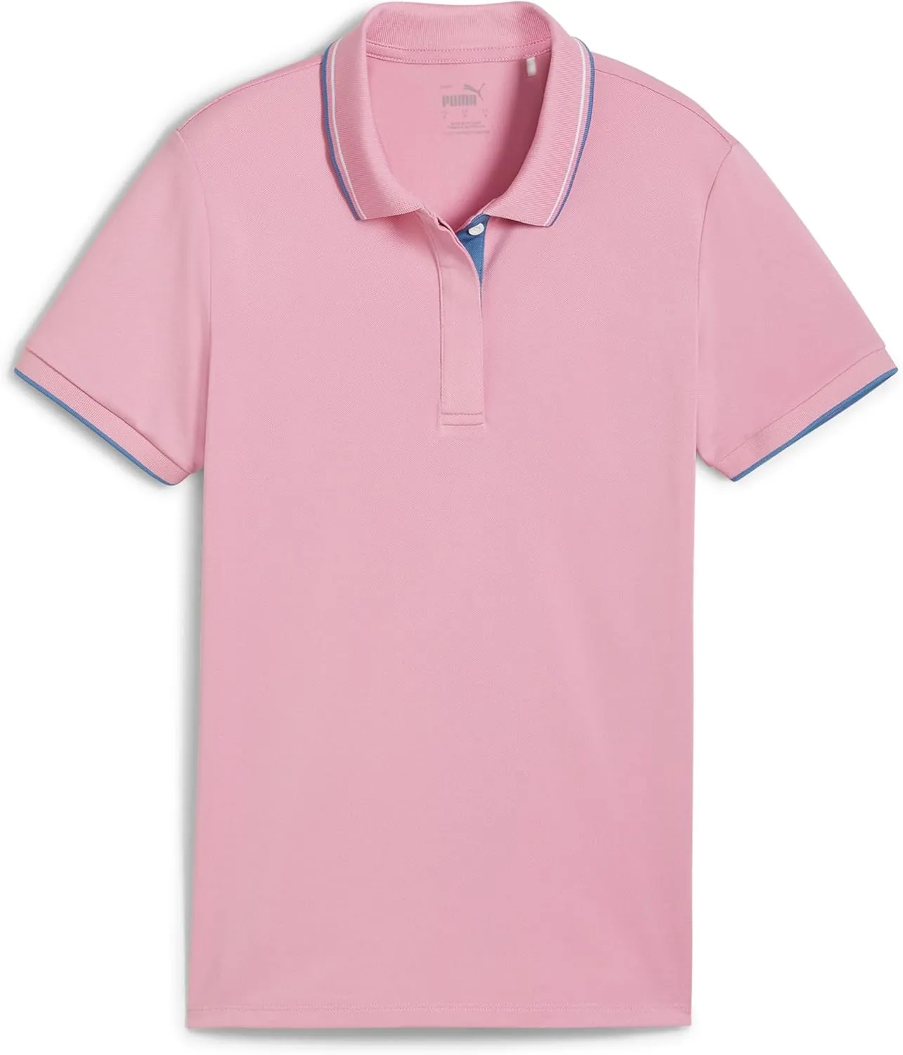 PUMA Women's Pique Tipped Ss Polo