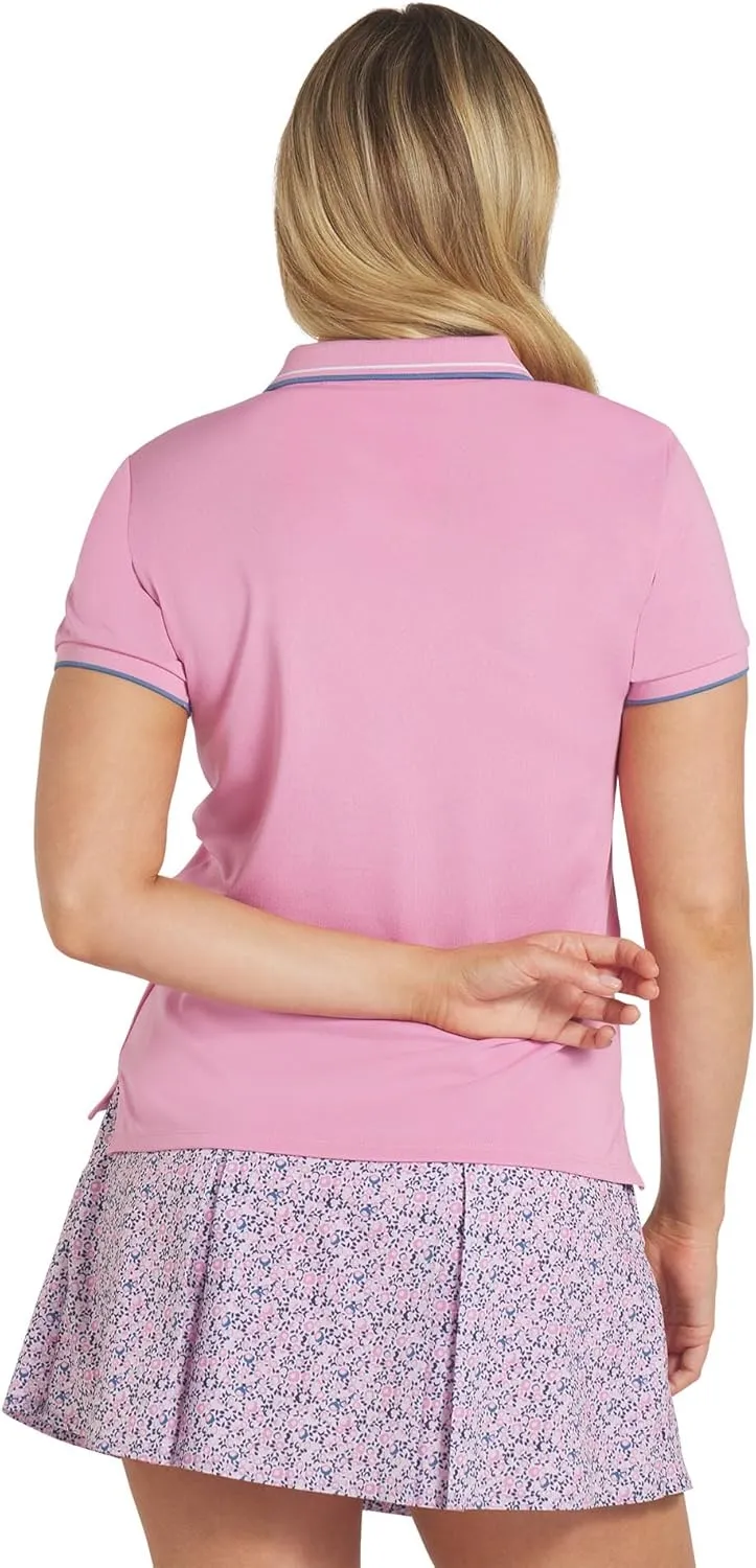 PUMA Women's Pique Tipped Ss Polo