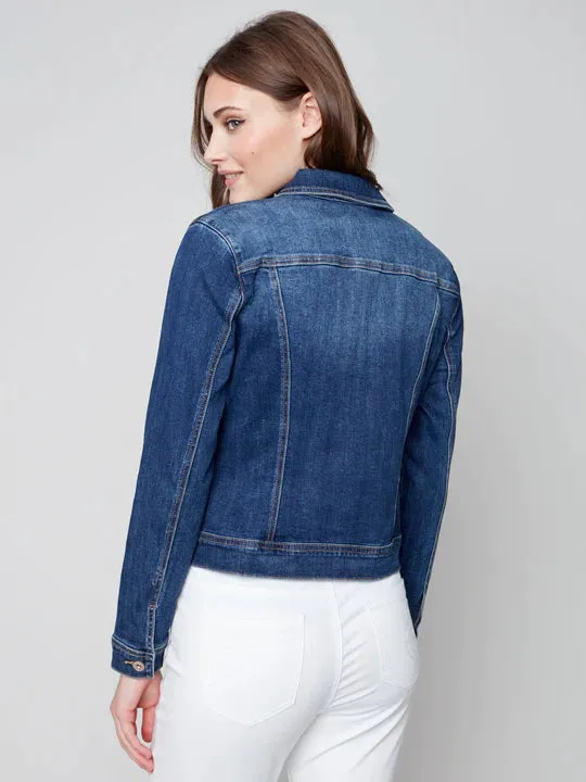 Stretch Denim Jean Jacket