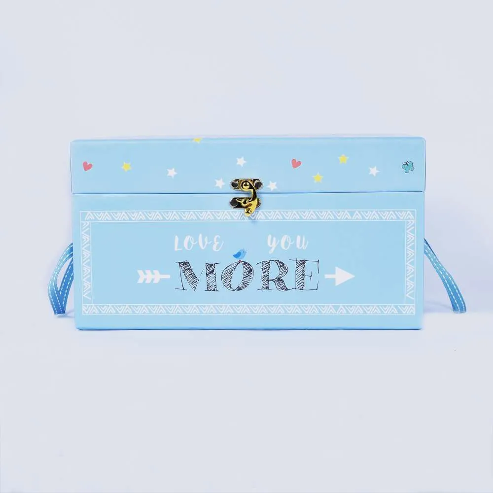 The Blue More Hugs More Kisses Trunk