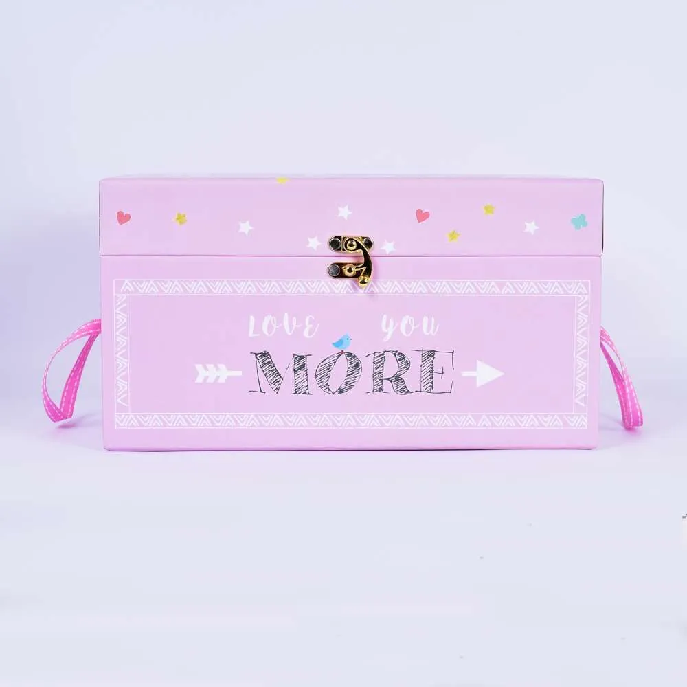 The Pink More Hugs More Kisses- Trunk
