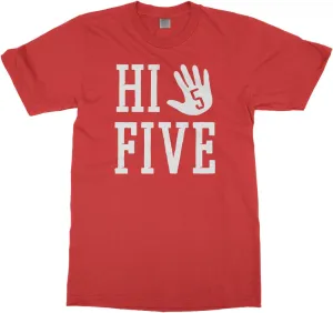 Threadrock Kids Hi Five 5th Birthday Toddler T-Shirt