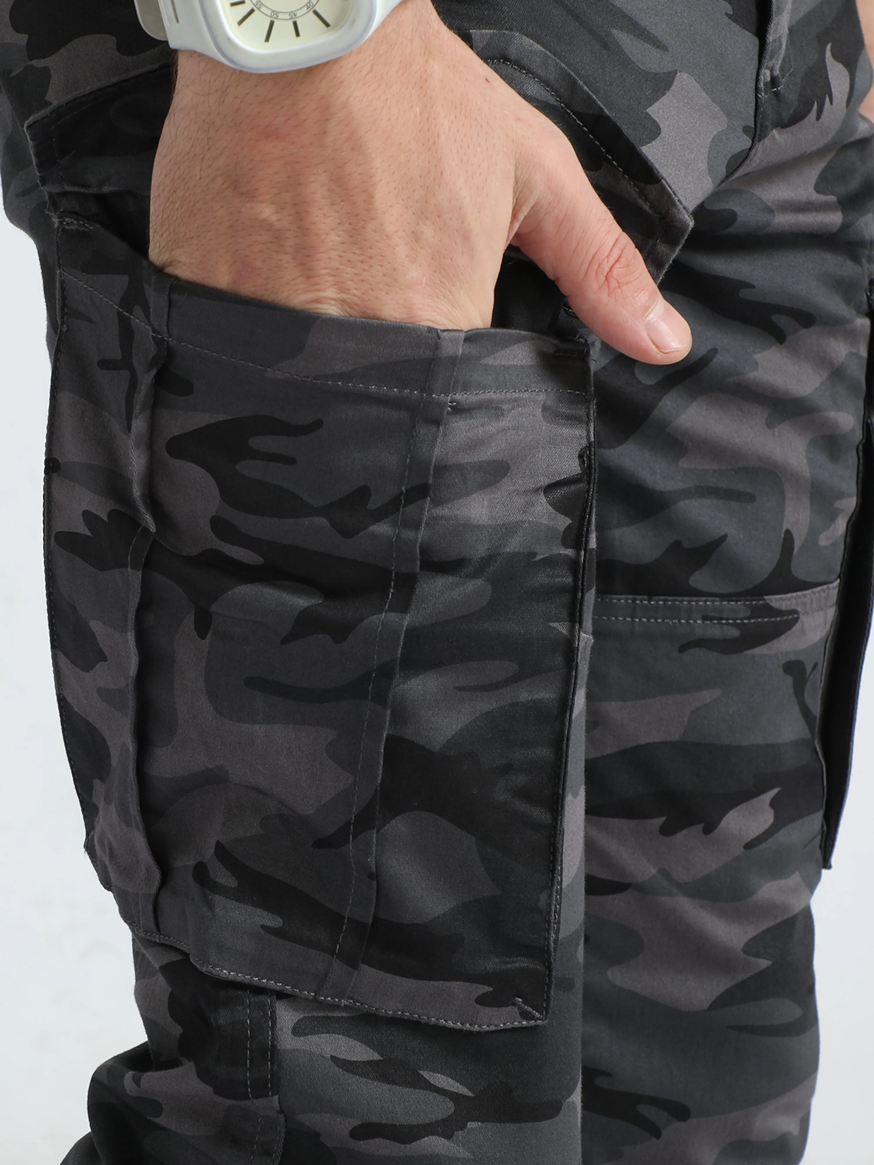 Utility Grey Camo Cargo Pant