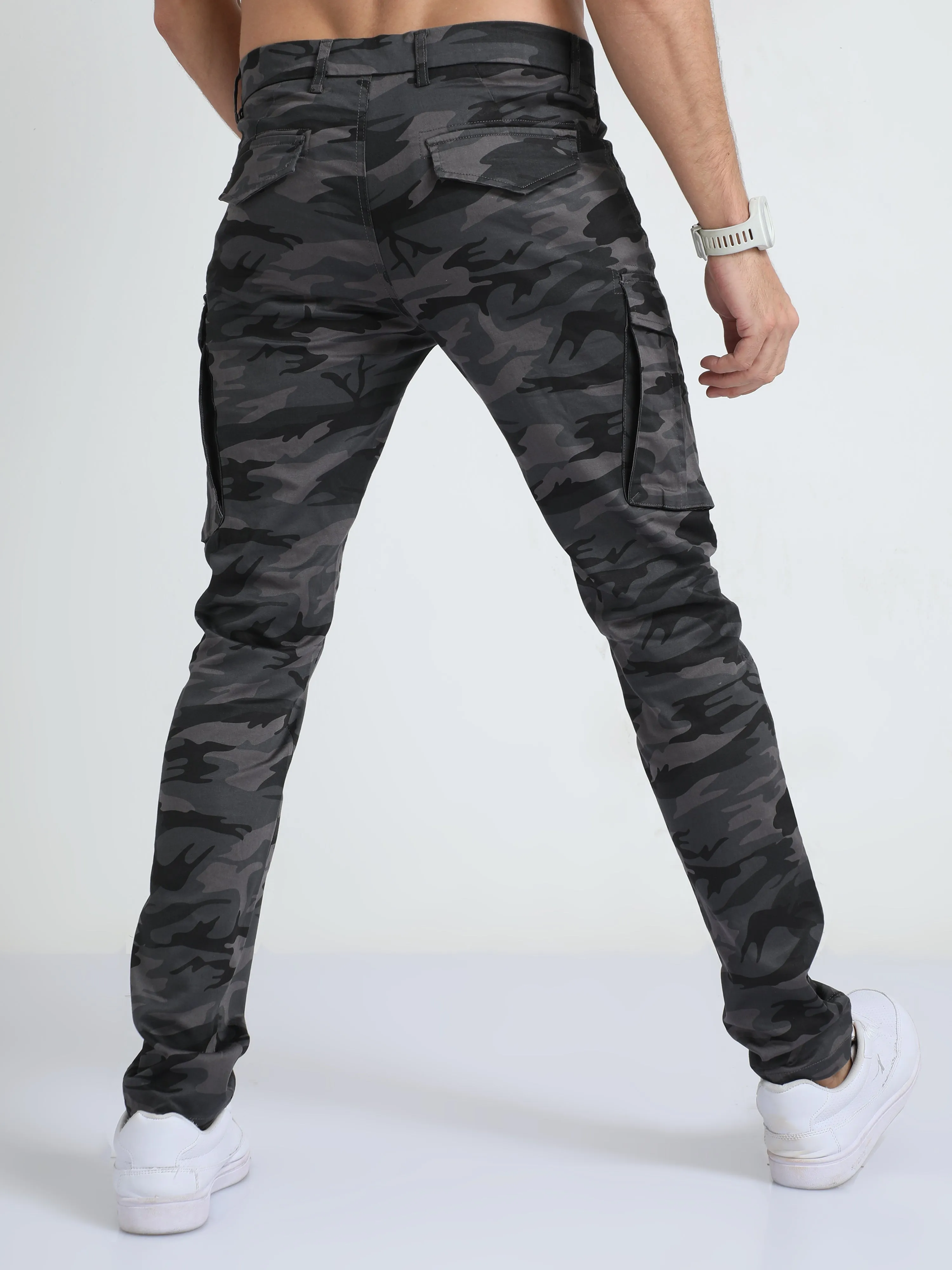 Utility Grey Camo Cargo Pant