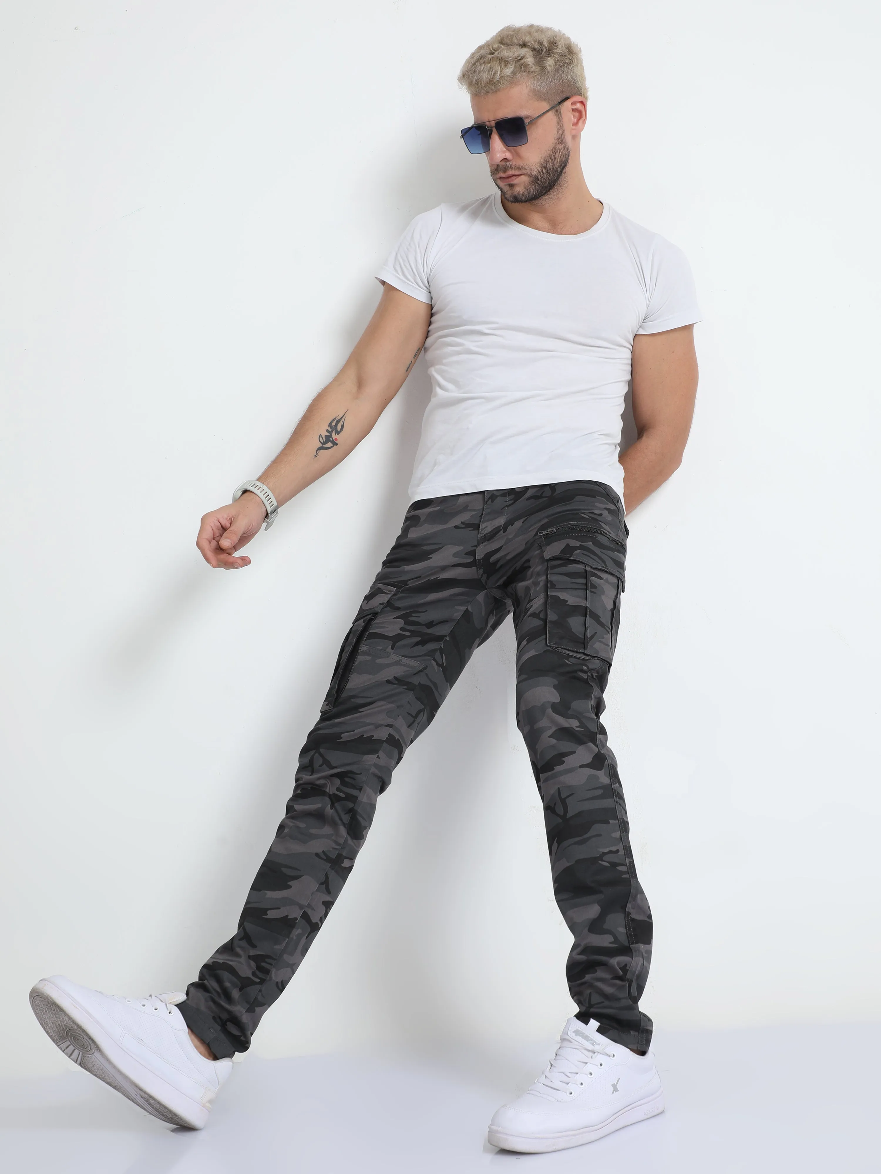 Utility Grey Camo Cargo Pant