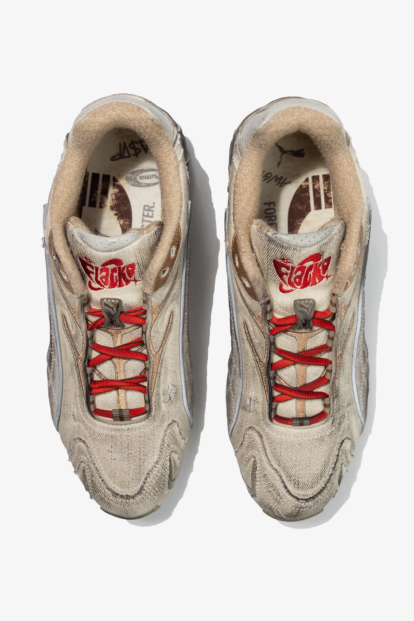 X A$AP ROCKY INHALE DISTRESSED CANVAS